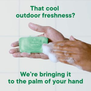 Irish Spring Original Clean bar soap for men, 12-hour fresh scent